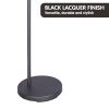 Sarantino Dark Grey Floor Lamp Industrial Chic Adjustable Angle - Image 5