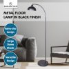 Sarantino Dark Grey Floor Lamp Industrial Chic Adjustable Angle - Image 7