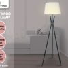 Sarantino Tripod Floor Lamp in Metal and Antique Brass - Image 7