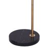 Sarantino Metal Floor Lamp With Opal Glass Shade - Image 4