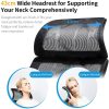 EGCX-K339L Ergonomic Office Chair Seat Adjustable Height Deluxe Mesh Chair Back Support Footrest - Image 6