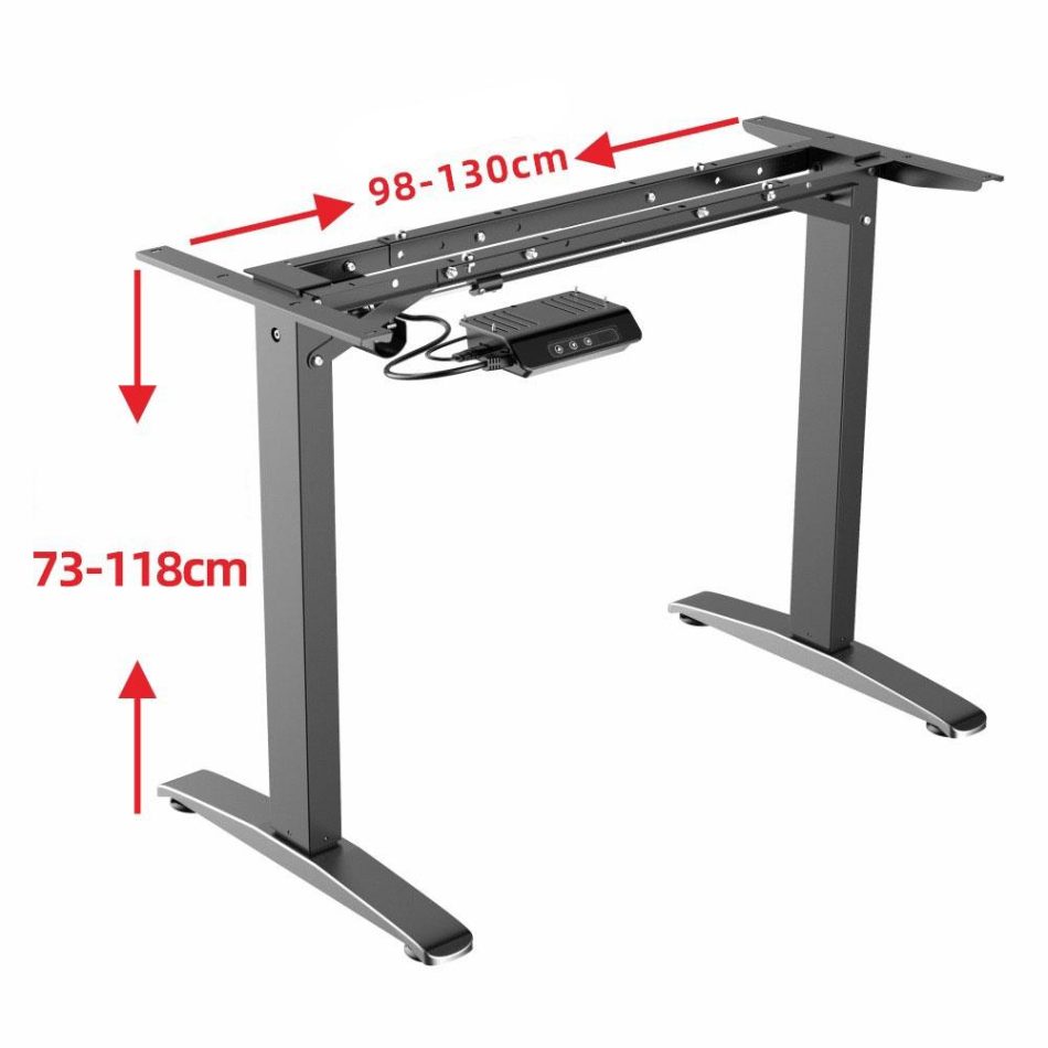 Gaming Standing Desk Home Office Lift Electric Height Adjustable Sit To Stand Motorized Standing Desk 1675 - Image 5