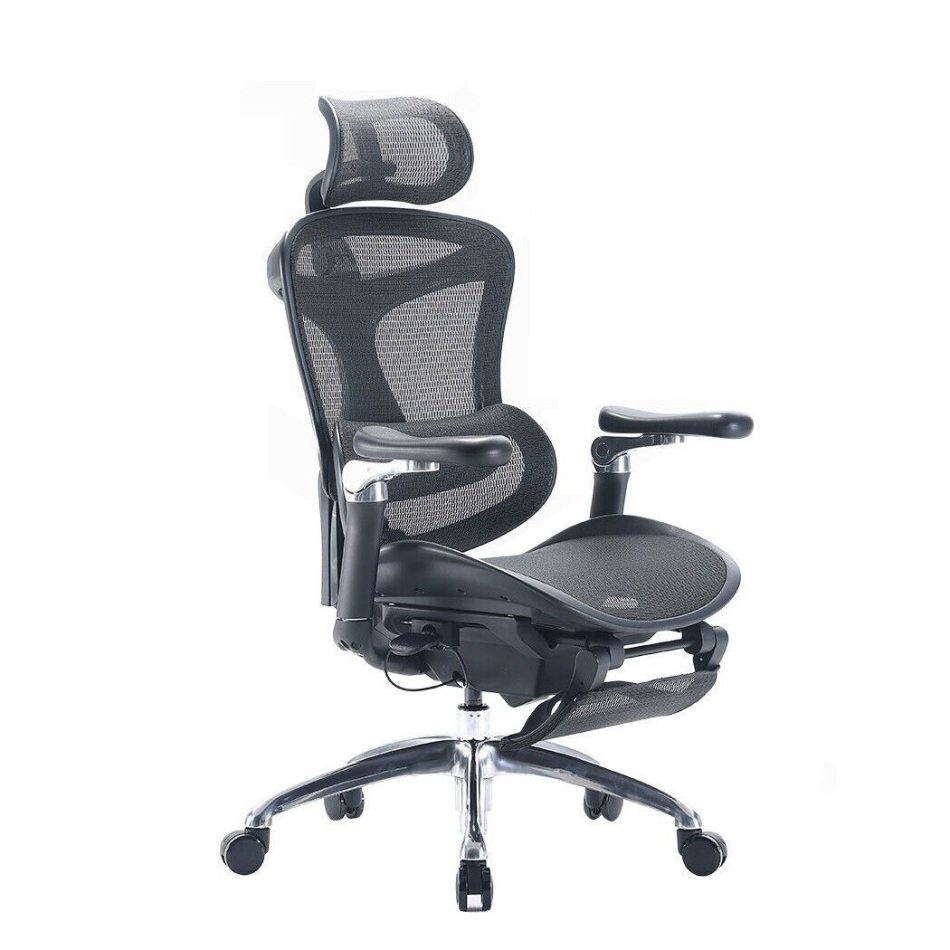 SIHOO A3 Doro C300 Ergonomics Executive Office Chair with Footrest Black - Image 9