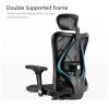 Sihoo M57 Ergonomic Office Chair, Computer Chair Desk Chair High Back Chair Breathable,3D Armrest and Lumbar Support Black with Footrest - Image 4