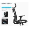 Sihoo M57 Ergonomic Office Chair, Computer Chair Desk Chair High Back Chair Breathable,3D Armrest and Lumbar Support Black with Footrest - Image 7