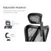 Sihoo M57 Ergonomic Office Chair, Computer Chair Desk Chair High Back Chair Breathable,3D Armrest and Lumbar Support Black with Footrest - Image 9