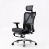 Sihoo M57 Ergonomic Office Chair, Computer Chair Desk Chair High Back Chair Breathable,3D Armrest and Lumbar Support Black with Footrest - Image 16