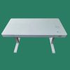 Standing Desk Electric Height Adjustable Sit Stand Toughened Glass Top Single Motor Wireless Charger - Image 5