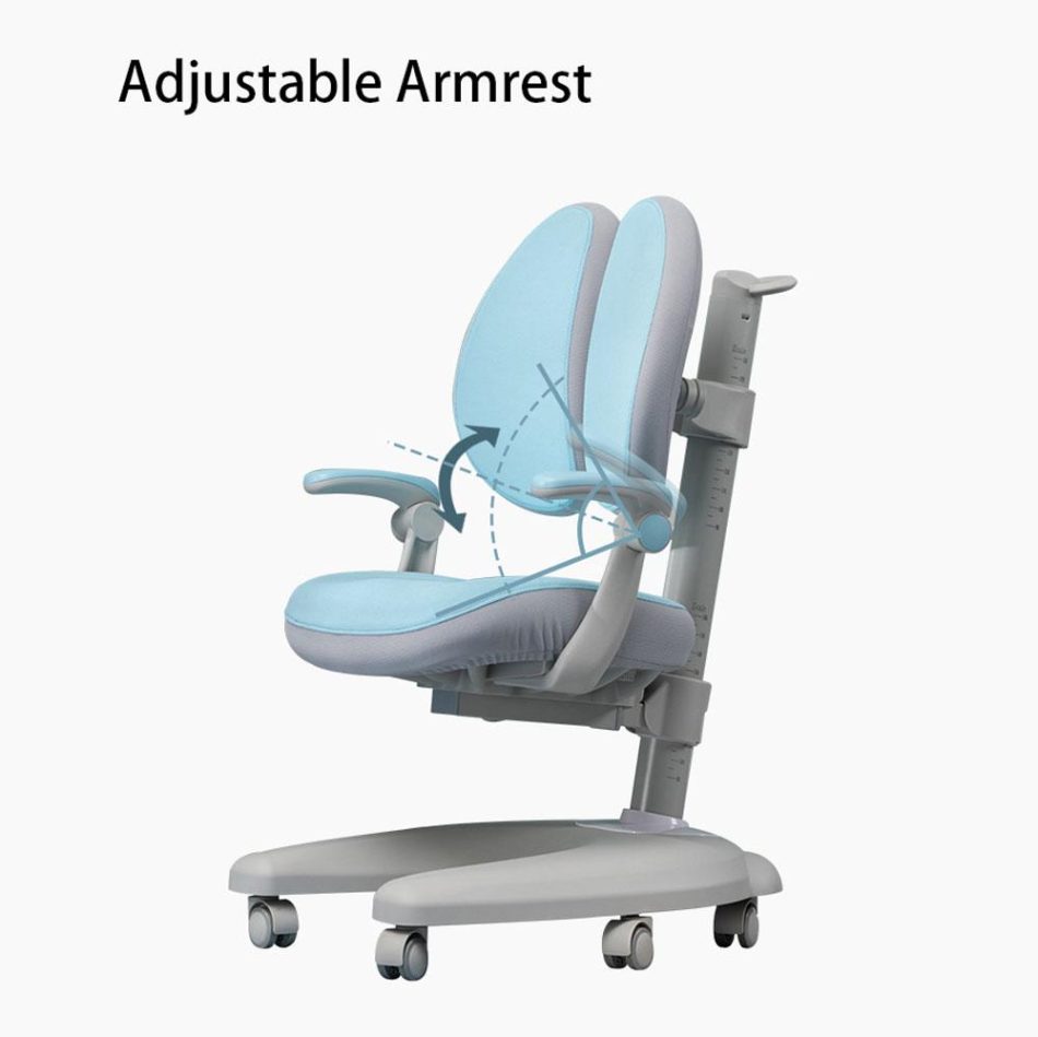 Solid Rubber Wood Height Adjustable Children Kids Ergonomic Pink Study Desk Chair 120cm AU - Image 9