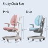 Solid Rubber Wood Height Adjustable Children Kids Ergonomic Pink Study Desk Chair 120cm AU - Image 12