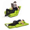 Lounge Couch Sofa Bed Double Seat Leather GEMINI GREEN - Image 7