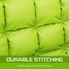 Lounge Couch Sofa Bed Double Seat Leather GEMINI GREEN - Image 8