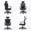 Ergonomic Korean Office Chair COZY BLACK - Image 3