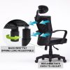 Ergonomic Korean Office Chair COZY BLACK - Image 6