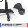 Ergonomic Korean Office Chair COZY BLACK - Image 9
