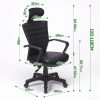 Ergonomic Korean Office Chair COZY BLACK - Image 12