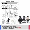 Ergonomic Korean Office Chair COZY BLACK - Image 13