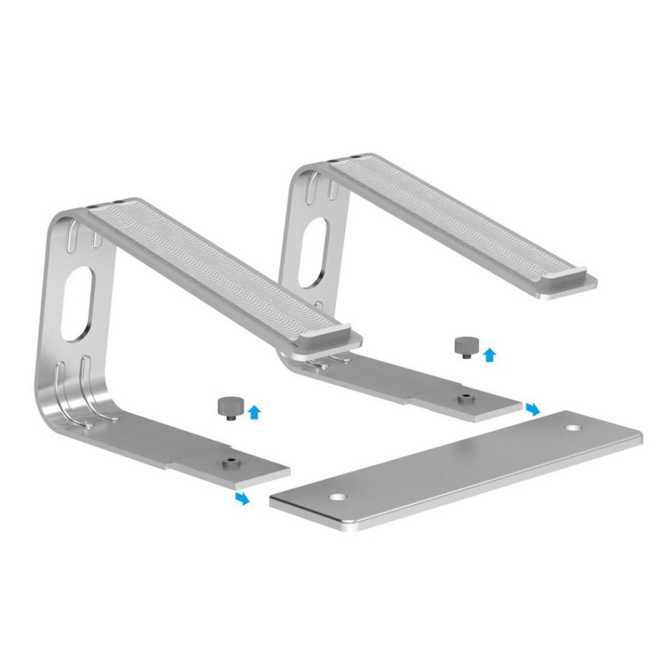 Simplecom CL510 Ergonomic Aluminium Cooling Stand Elevator for Laptop MacBook - Image 3