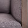 Moonlight Pine Fabric Club Armchair Executive Sofa Tub Chair - Grey - Image 6