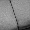 Dane 3 + 1 + 1 Seater Fabric Upholstered Sofa Armchair Lounge Couch - Mid Grey - Image 7