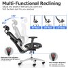 Ergonomic Mesh Home & Office Chair 3D Adjustable Armrest Seat High Back Desk Computer Chair - Image 3