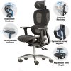 Ergonomic Mesh Home & Office Chair 3D Adjustable Armrest Seat High Back Desk Computer Chair - Image 6