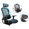 Mech Ergonomic Mesh Executive Chair with 2D Armrest - Image 3