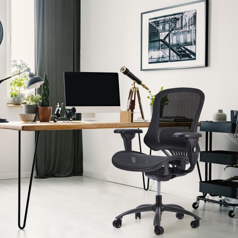 Mech Ergonomic Mesh Executive Chair with 2D Armrest - Image 5