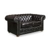 3+2+1 Seater Genuine Leather Upholstery Deep Quilting Pocket Spring Button Studding Sofa Lounge Set for Living Room Couch In Brown Colour - Image 6