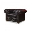 3+2+1 Seater Genuine Leather Upholstery Deep Quilting Pocket Spring Button Studding Sofa Lounge Set for Living Room Couch In Burgandy Colour - Image 4