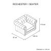 3+2+1 Seater Genuine Leather Upholstery Deep Quilting Pocket Spring Button Studding Sofa Lounge Set for Living Room Couch In Burgandy Colour - Image 6