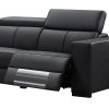 Washington Genuine Leather 6 Seater Corner Sofa With 2 Electric Recliners And Reversible Console - Image 9