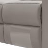 Washington Genuine Leather 6 Seater Corner Sofa With 2 Electric Recliners And Reversible Console - Image 5