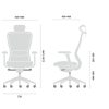 UFOU VX Ergonomic Office Chair Mesh Work Computer Gaming Designer - Lion - Image 4