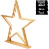 52cm Bamboo Star LED Table Desk Lamp Light Modern Designer - Natural - Image 7