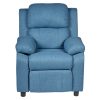 Erika Blue Kids Recliner Sofa Chair Blue Lounge Couch Armchair Childrens - Image 3