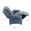 Erika Blue Kids Recliner Sofa Chair Blue Lounge Couch Armchair Childrens - Image 9