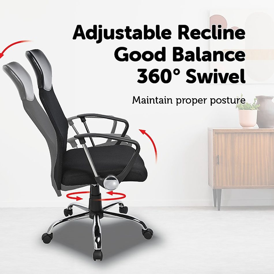 Ergonomic Mesh PU Leather Office Chair - Image 7