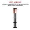 Shelf Floor Lamp - Shade Diffused Light Source with Open-Box Shelves - Image 7
