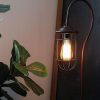 Industrial Floor Lamp with Adjustable Cage Shade Rustic Brushed in Bronze Finish - Image 2