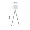 Mid-Century Floor Lamp Modern Tripod Decor Living Room Standing - Image 8