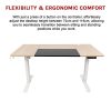 Standing Desk Electric Motorised Computer Desk Height Adjustable Sit Stand Table - Image 11
