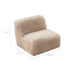 Charlie Modern Fabric Armchair - Image 9
