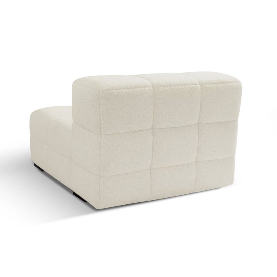 Travis White Boucle Fabric Armchair - Image 8