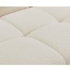 Travis White Boucle Fabric Armchair - Image 10