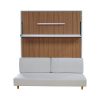 Foldable Murphy Wall Bed with Sofa - Image 2