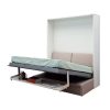 Queen Size Vertical Folding Wall Bed Murphy Bed - Image 5