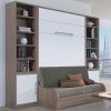 Queen Double Size Murphy Wall Bed Kit Mechanism with Sofa Wall Bedroom - Image 3