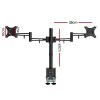 Artiss Monitor Arm Dual Desk Mount Screen Holder Bracket - Image 2
