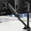Artiss Monitor Arm Gas Spring Dual Desk Mount Screen Holder - Image 8